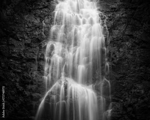 Montezuma waterfall details in nature of  Costa Rica