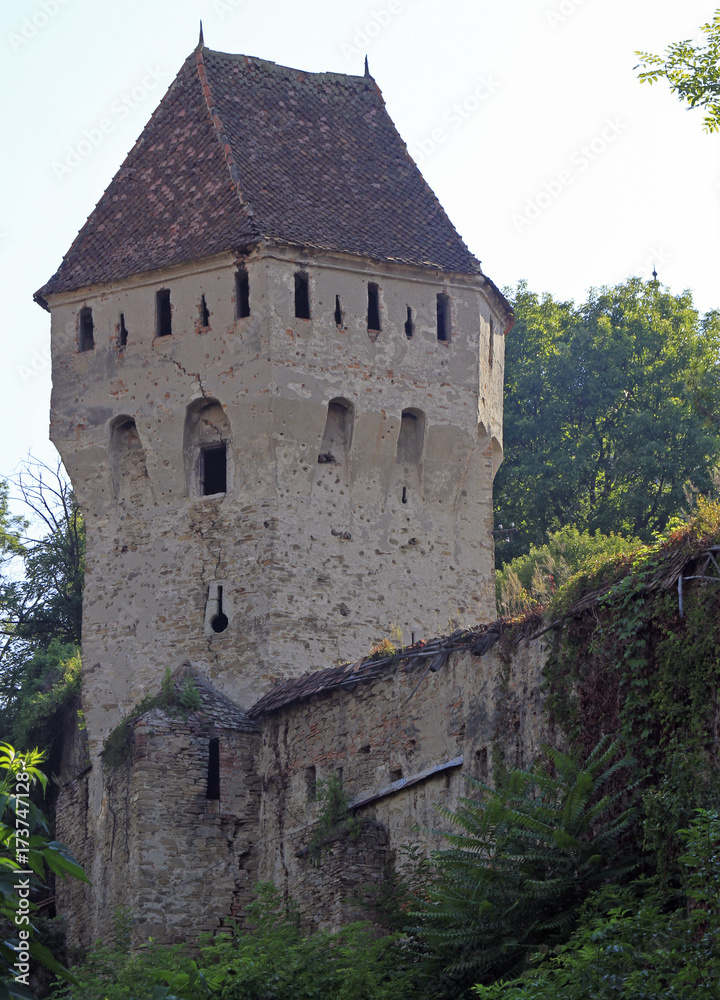 The Tin Coaters Tower in Sighisoara