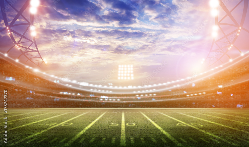 American Soccer Stadium 3d rendering American Soccer Stadium 3d rendering
