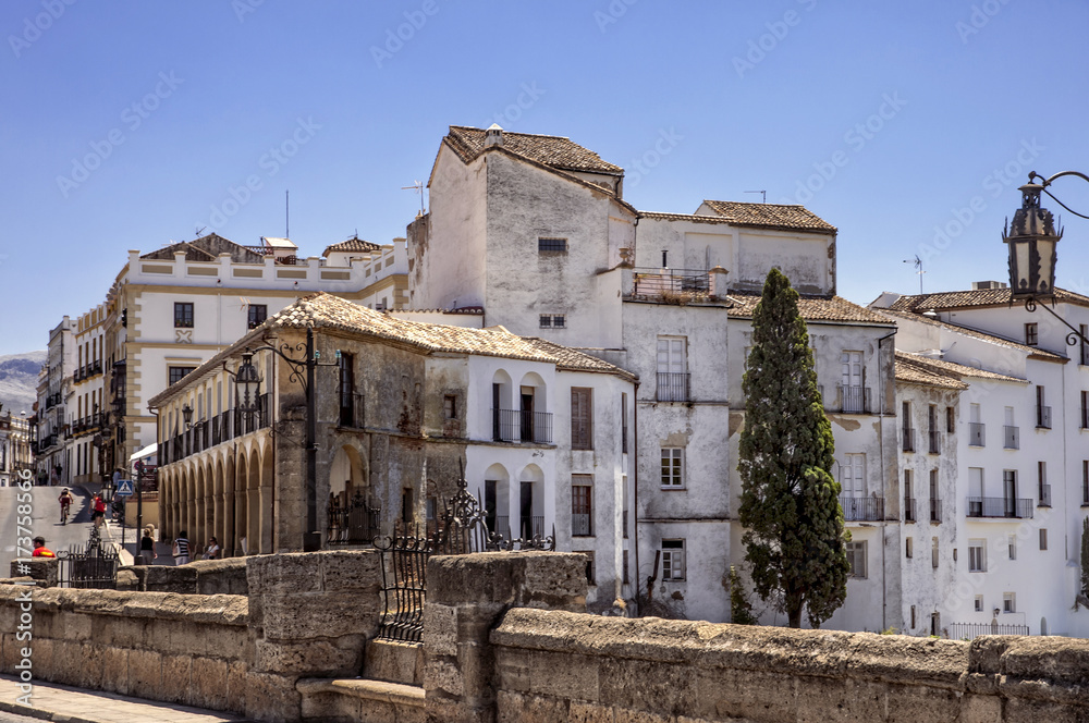 Old Buildings of Ronda. Andalusia. Spain
