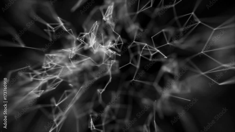 cinematic background. black and white classic. seamless loop.