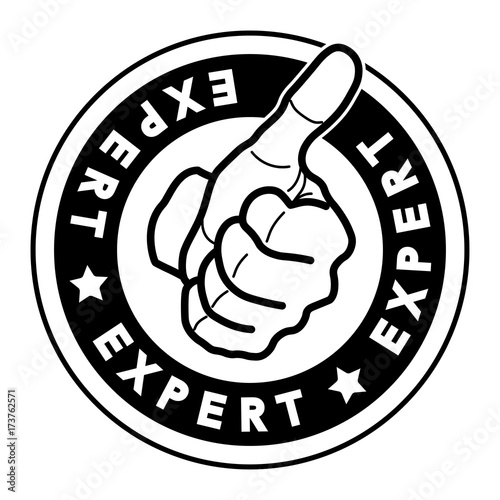 Vector Expert Advice Sign