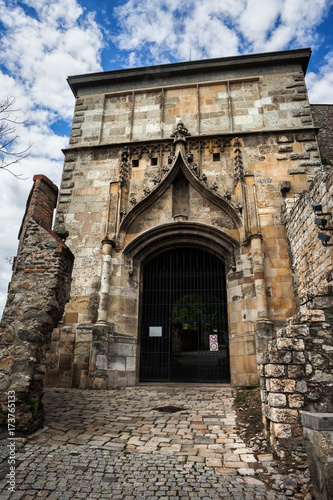 Sigismund Gate to Bratislava Castle in Slovakia