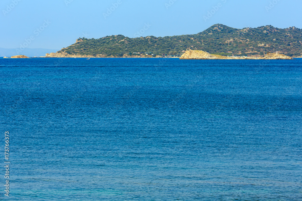 Sea scenery (Chalcidice, Greece).