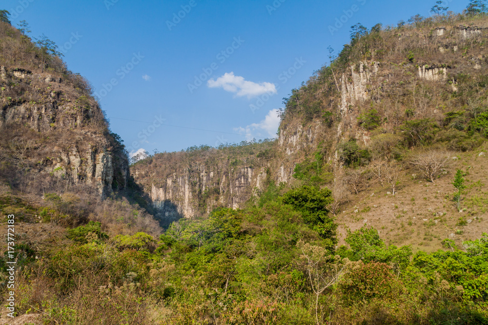Canyon near La Campa village, Honduras