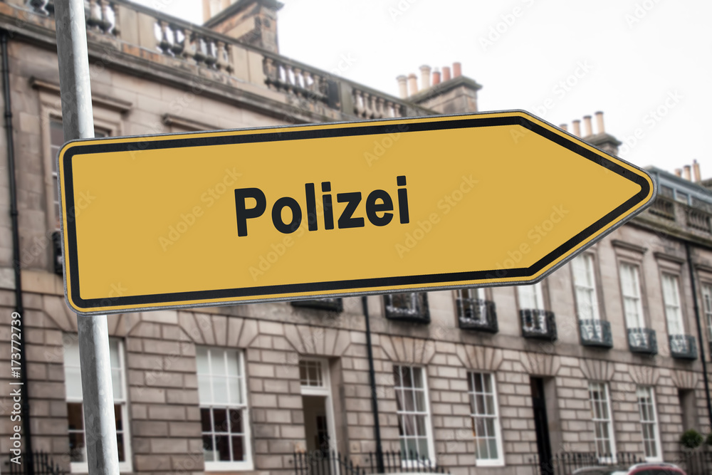 Schild 238 - Polizei