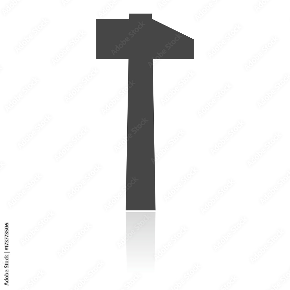 Simple Hammer Icon Simple Hammer Icon
