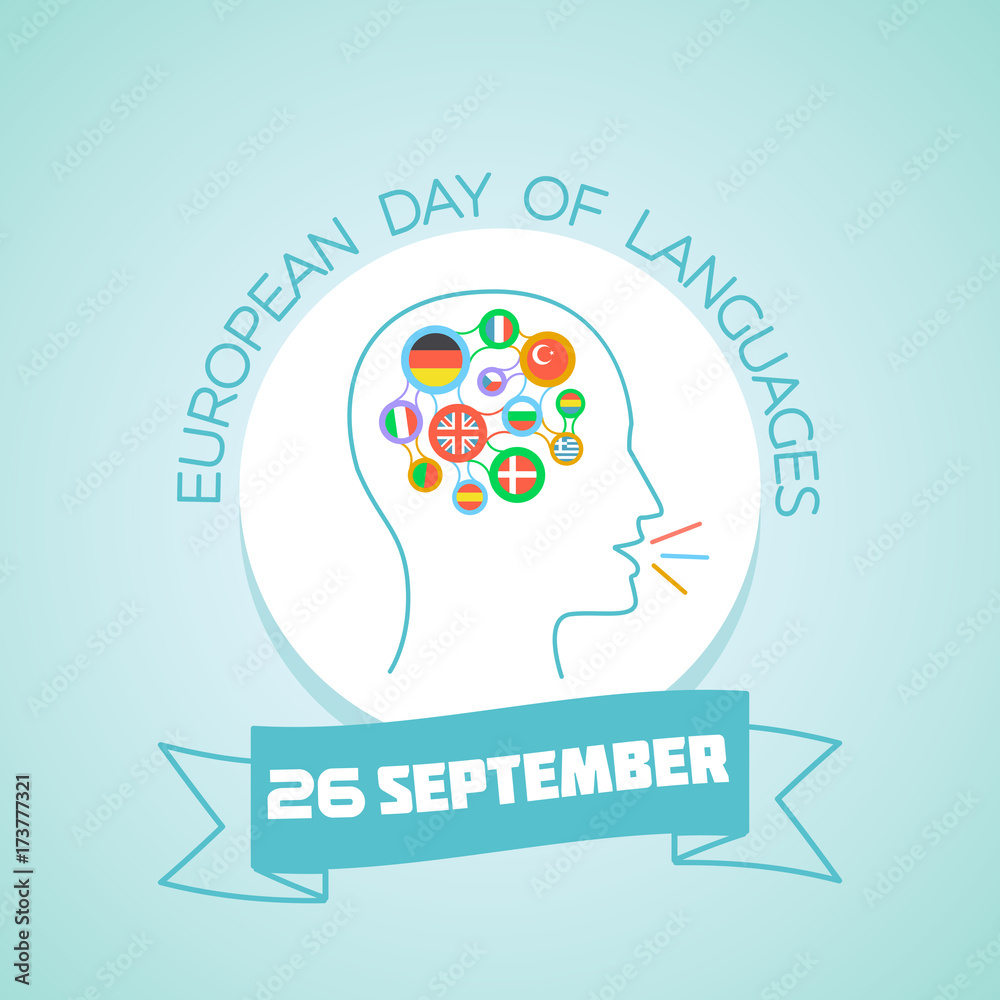 Εκτύπωση καμβά 26 september European Day of Languages