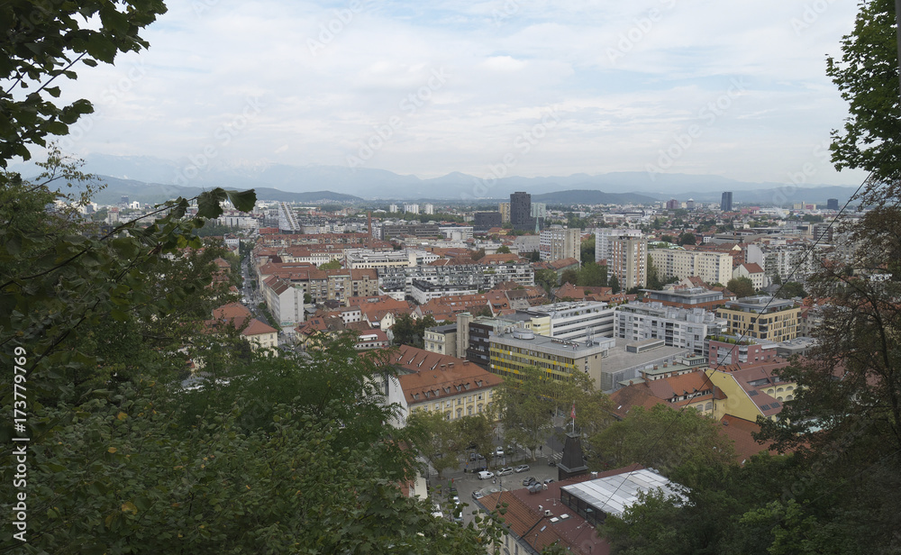 View of Ljubljana
