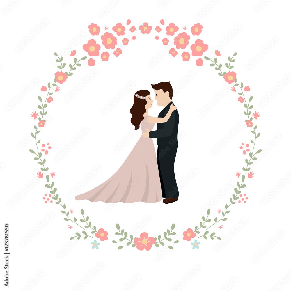 Wedding couple bride and groom Wedding couple bride and groom