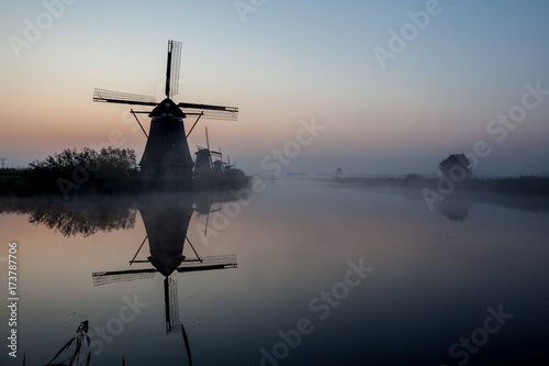 Kinderdijk in holland