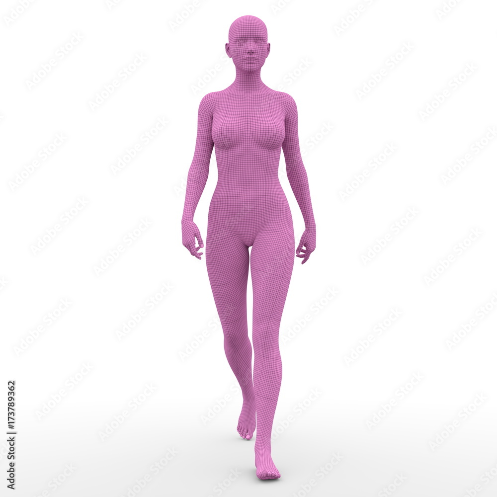 Naklejka premium 女性イメージ