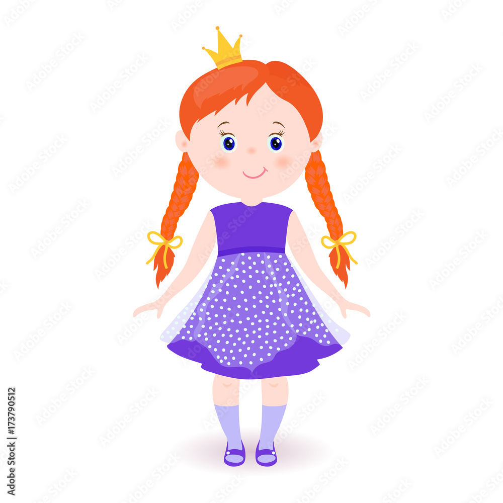 Cute small princess