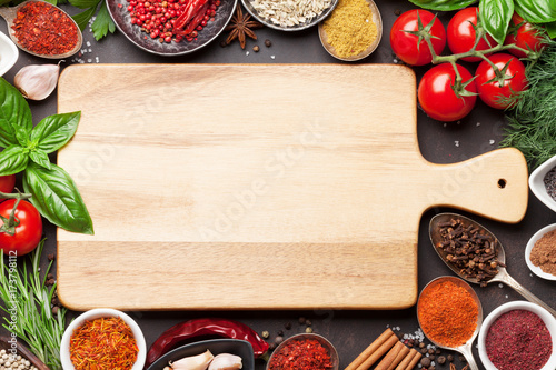 Fototapeta Naklejka Na Ścianę i Meble -  Various spices and herbs