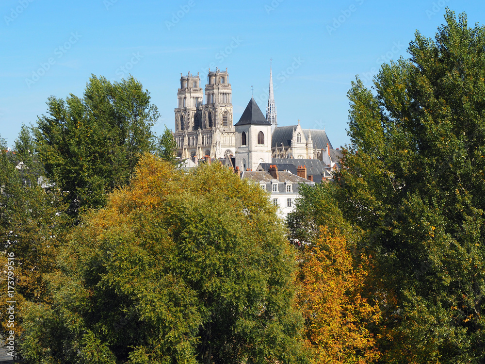 cathedral of orleans on the loire