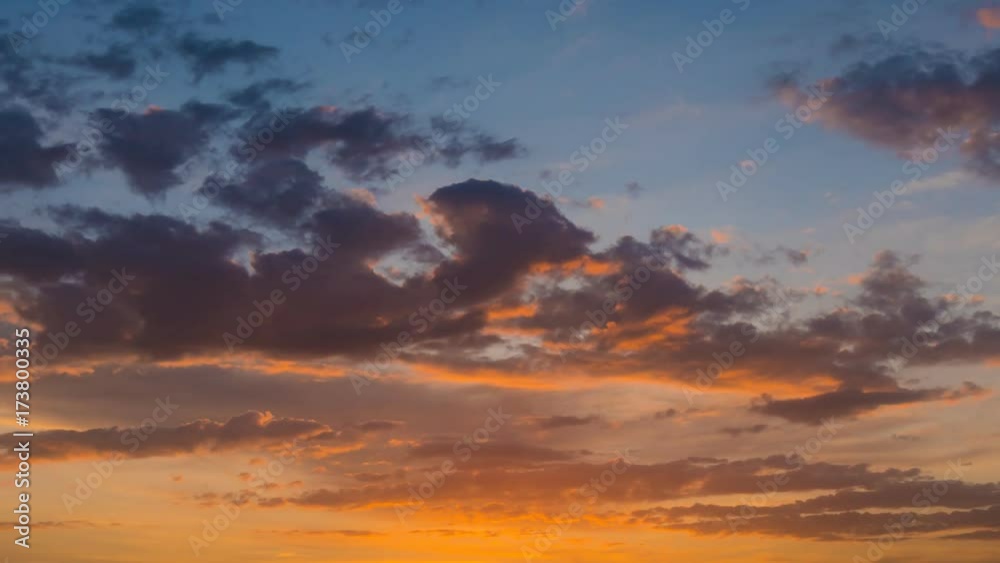 Epic sunset clouds timelapse. UHD 4K Epic sunset clouds timelapse. UHD 4K