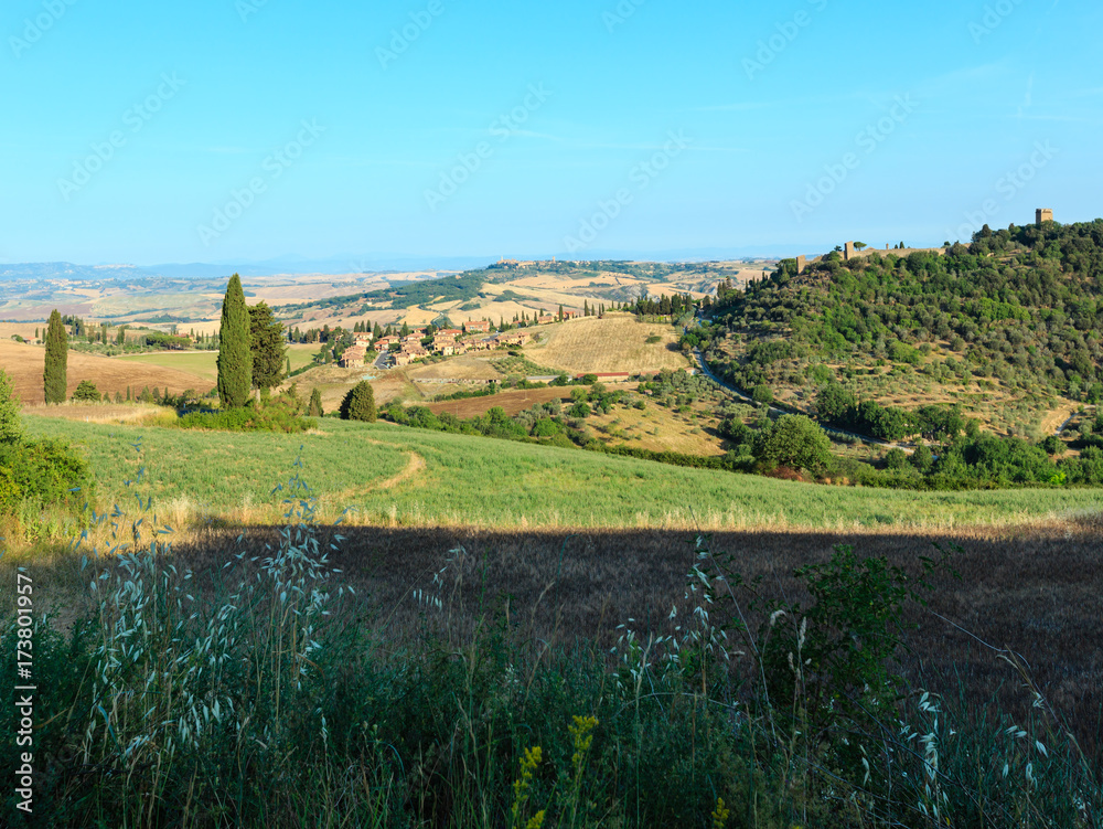 Tuscany countryside, Montepulciano, Italy.
