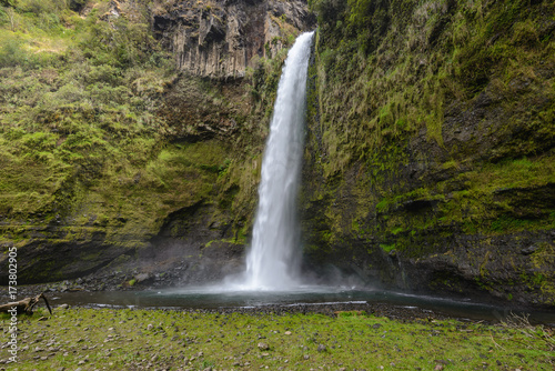 Molinuco Waterfalls at Pita river, Ecuador