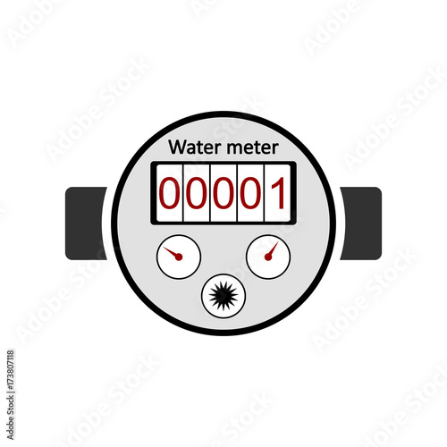 Water meter icon.
