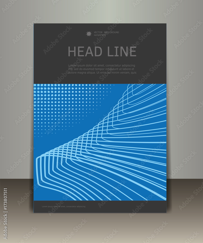 Fototapeta premium brochure