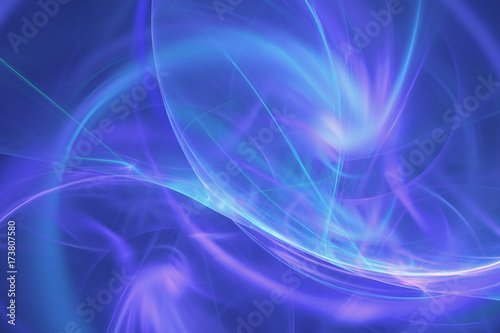 Abstract surreal background. Fantasy fractal design for posters  wallpapers. Computer generated  digital art. In blue and rose colors.