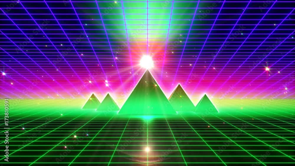 VJ 80's Green Horizon