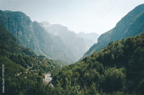 The mountains of the Thethi Valley, Albania. © Richard Parsons