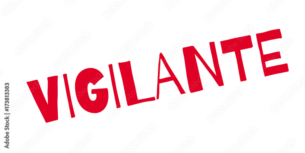 Vigilante rubber stamp. Grunge design with dust scratches. Effects can be easily removed for a clean, crisp look. Color is easily changed. Vigilante rubber stamp. Grunge design with dust scratches. Effects can be easily removed for a clean, crisp look. Color is easily changed.