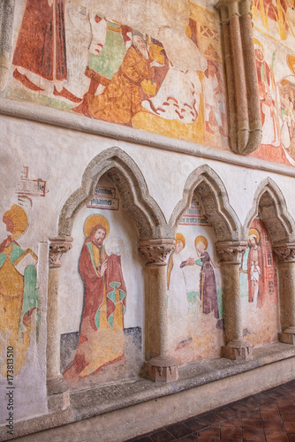 Medieval chapel in the cast...