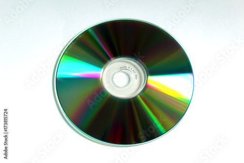 CD compact disc  back side 
