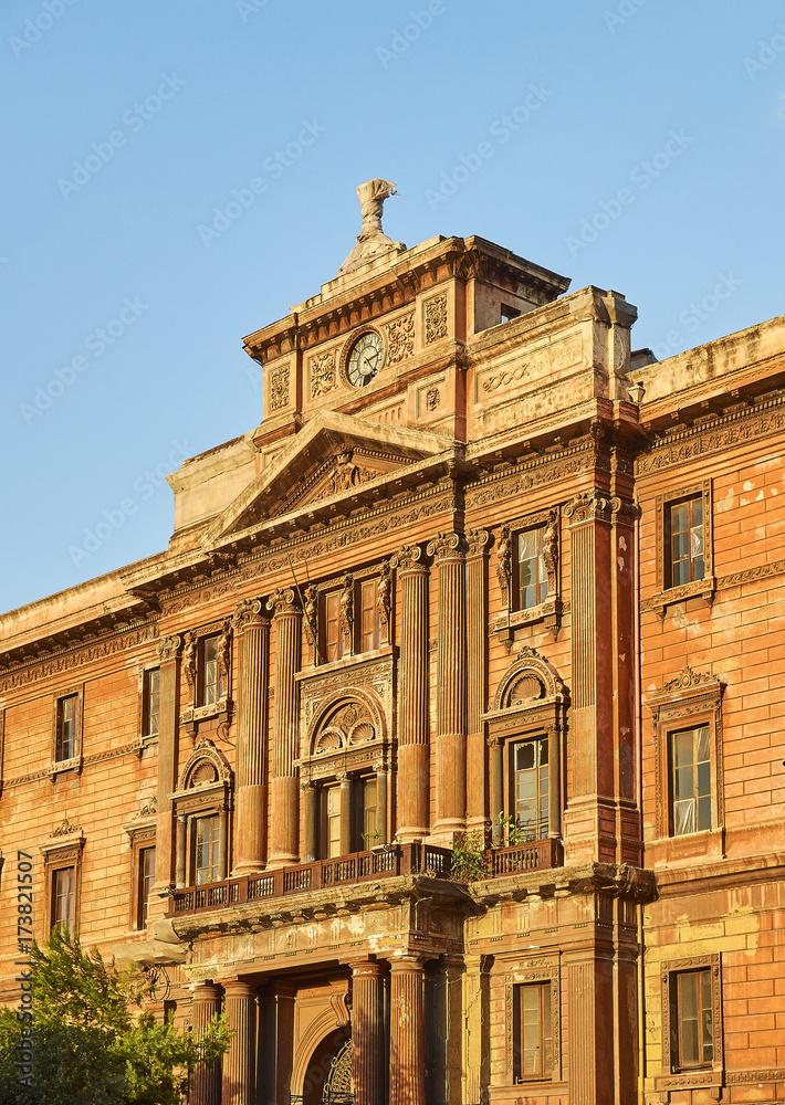 Palazzo degli Uffizi palace of Taranto, Apulia, Italy.