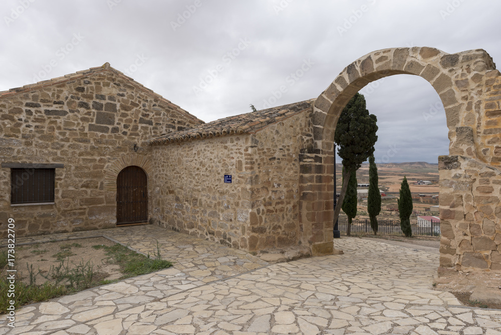 Samper de Calanda hermitege in Teruel, Aragon