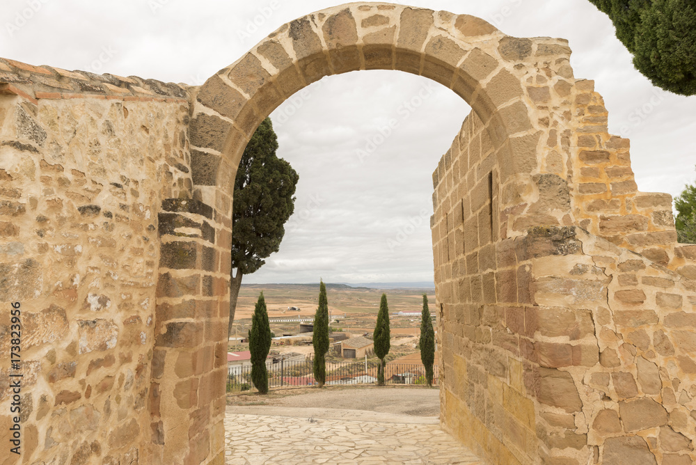 Samper de Calanda hermitege in Teruel, Aragon