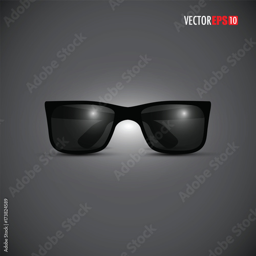 black and white sunglasses