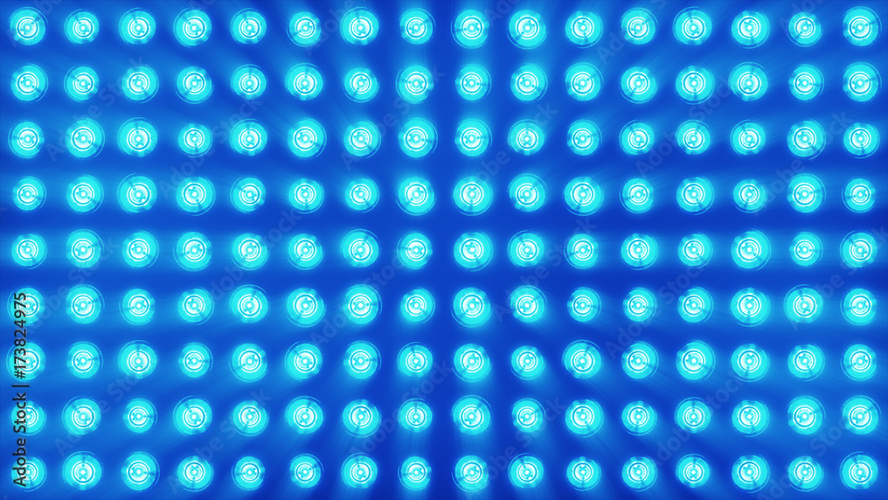 Lights flashing spotlight wall stage led blinking chromlech club concert  dance disco dj matrix beam dmx fashion floodlight halogen headlamp jarag  lamp night club party Stock Illustration | Adobe Stock