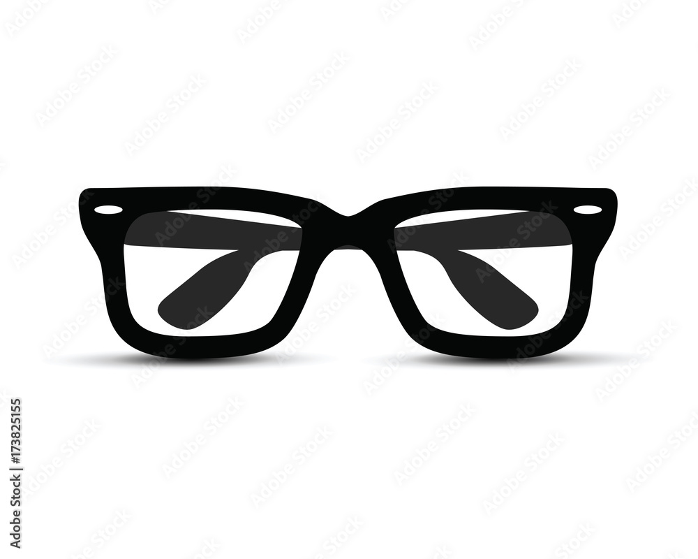 Fototapeta premium black glasses frames