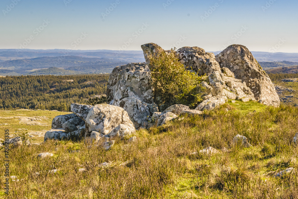 Rocky Countryside Landscape, Maldonado, Uruguay Rocky Countryside Landscape, Maldonado, Uruguay