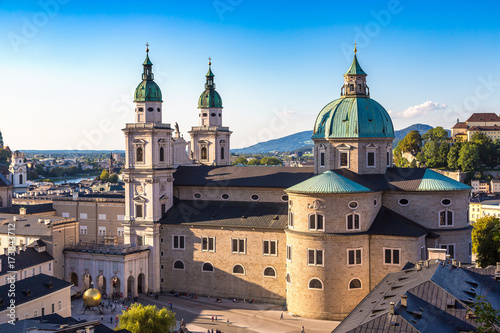 Panoramic view of Salzburg