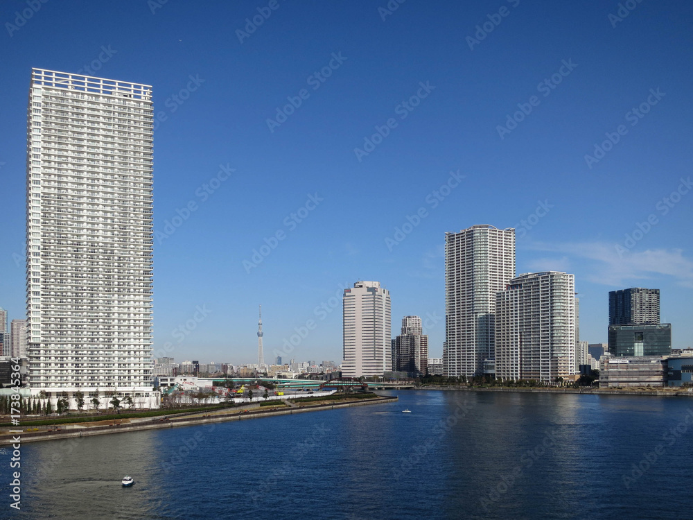 東京・豊洲の高層マンション