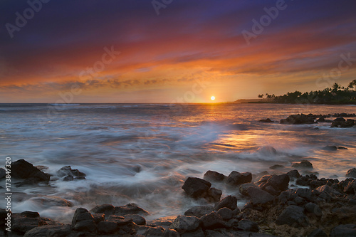 Tropical Ocean Sunset © Dave