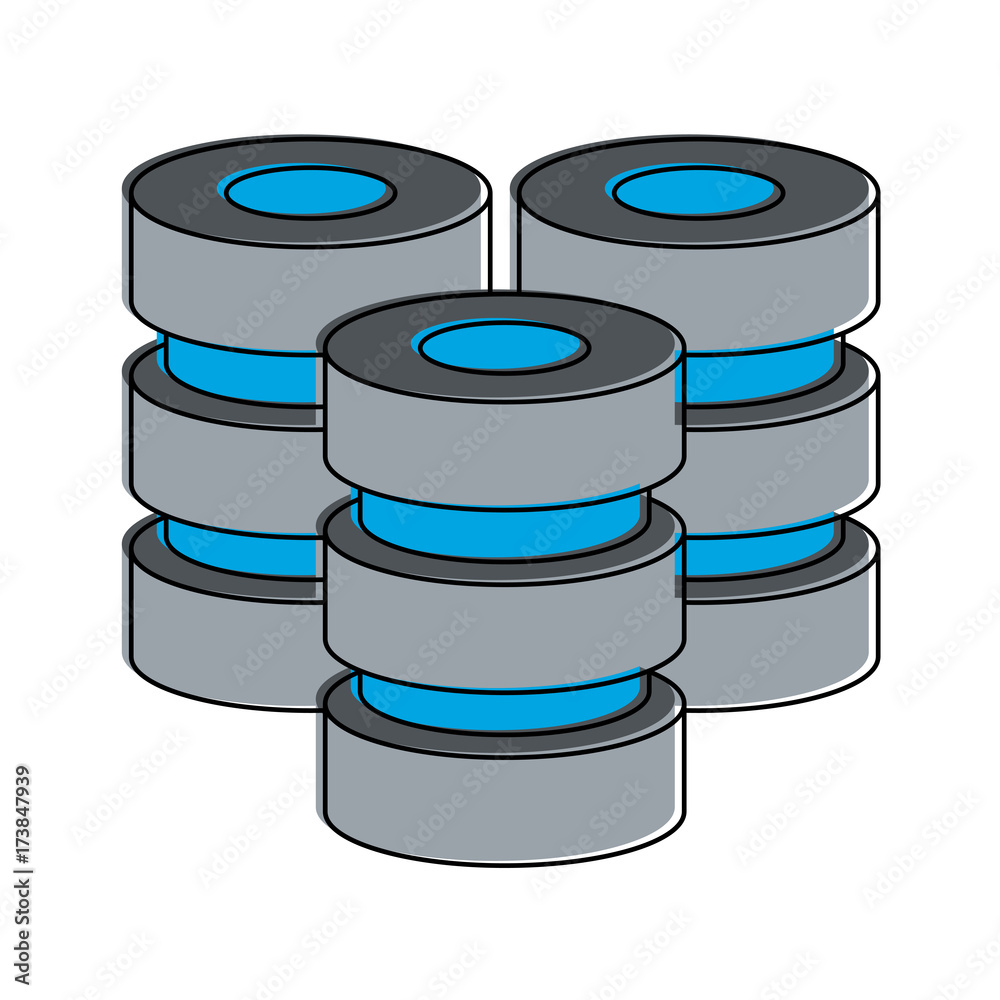 database data center icon image vector illustration design database data center icon image vector illustration design