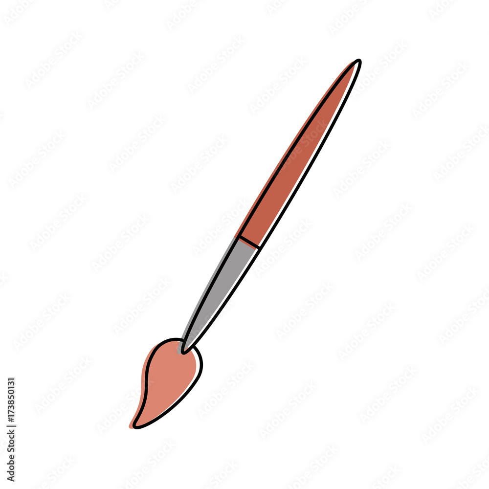 paint brush icon image vector illustration design paint brush icon image vector illustration design