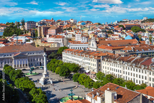 Panoramic view of Lisbon