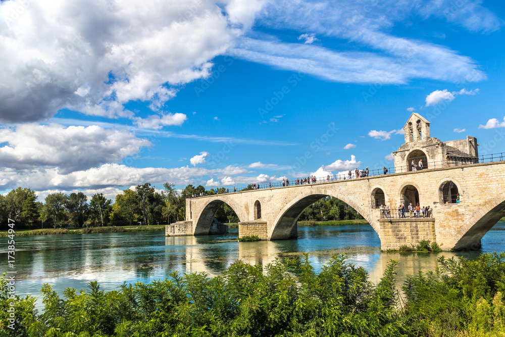Saint Benezet bridge in Avignon Saint Benezet bridge in Avignon