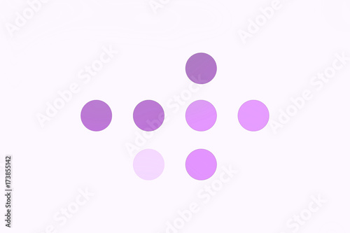 Purple Tone Modern Abstract Art Background Pattern Design