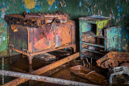 Wallpaper Mural Matua Island, abandonded old military base, Russia Torontodigital.ca
