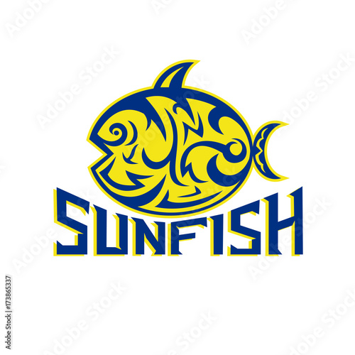 Ocean Sunfish Tribal Art