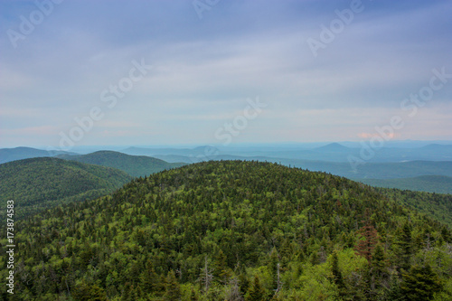 mountain range view for mount sutton