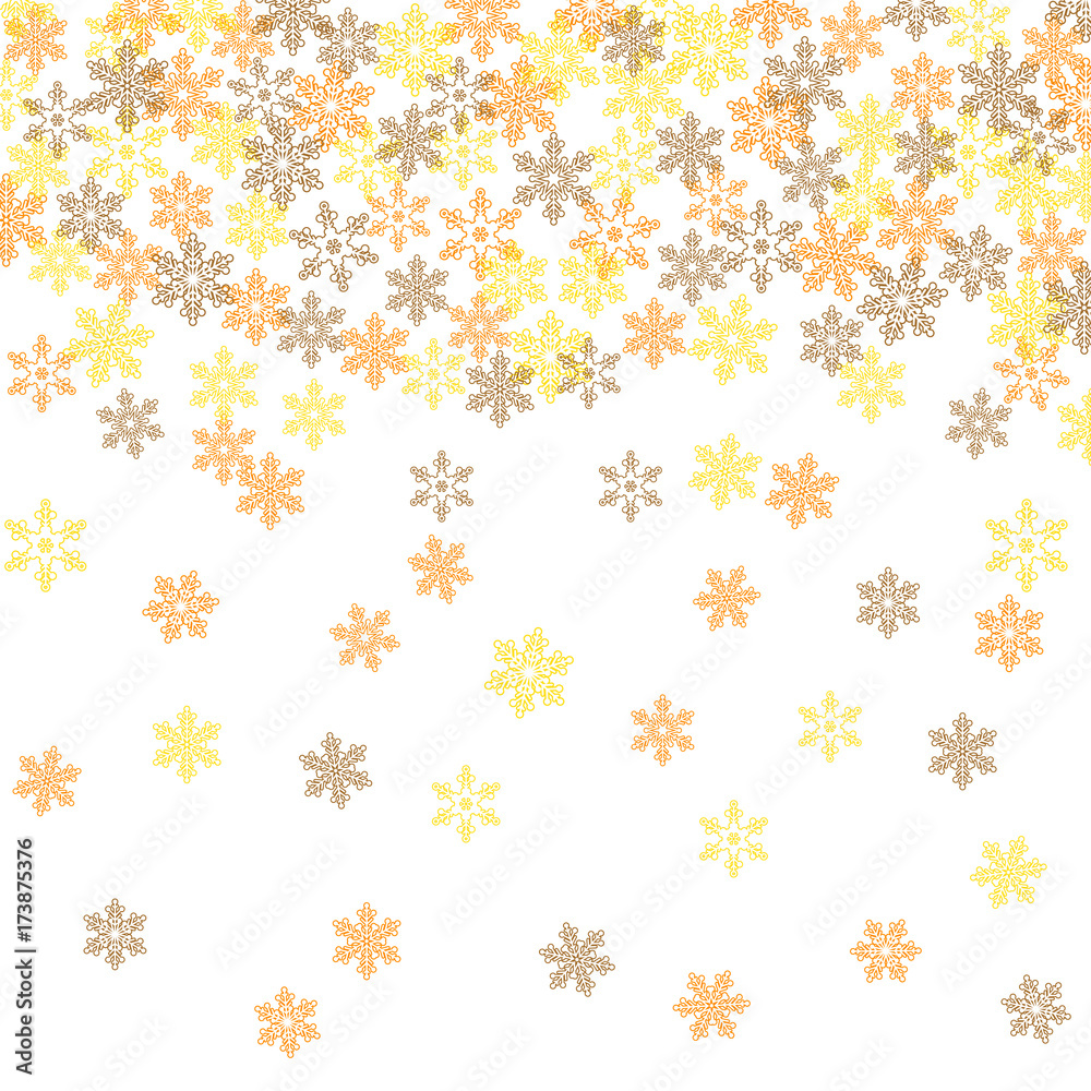 Wallpaper with falling snowflakes. Background for card, invitation. Wallpaper with falling snowflakes. Background for card, invitation.