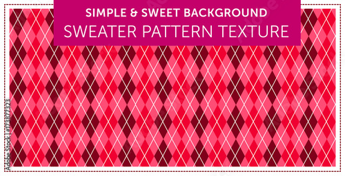 Sweater pattern texture Simple & Sweet Background vol.11